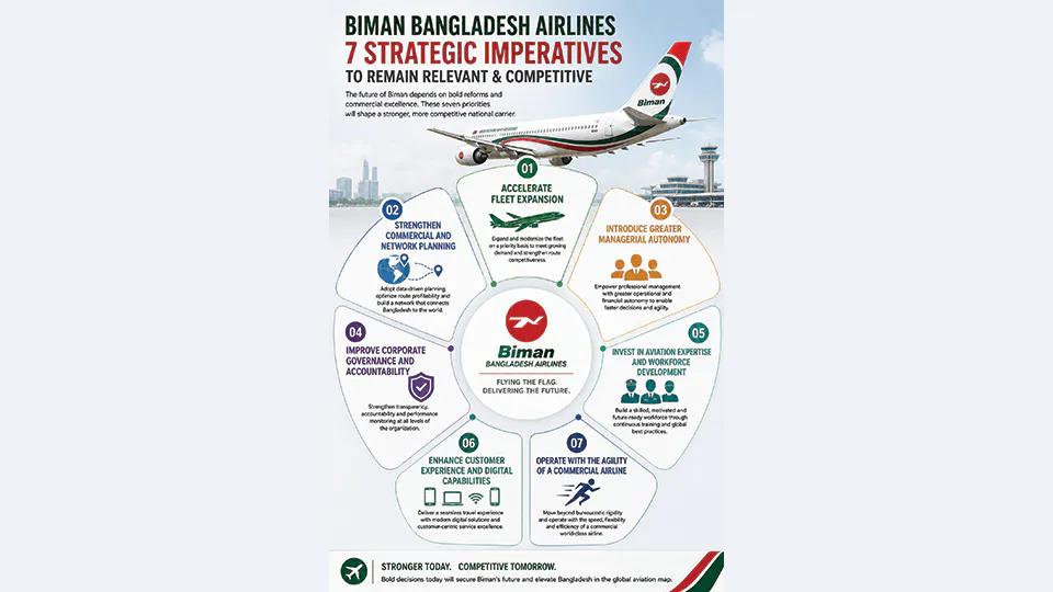 Time for strategic reset : Can Biman survive new competitive reality?